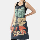 Paris Typografie: abstraktes Eiffelposter. Schürze (InSitu)