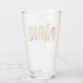 Paris (Typografie) Glas (Rückseite)