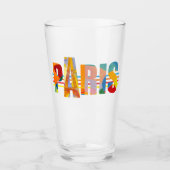 Paris (Typografie) Glas (Vorderseite)
