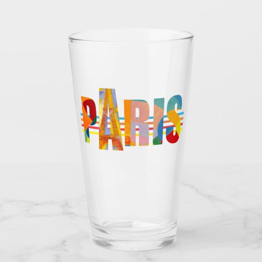 Paris (Typografie) Glas (Vorderseite)
