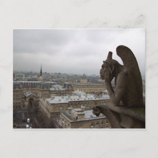 Paris überblicken postkarte