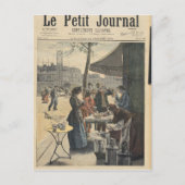 Paris um sechs Uhr morgens Postkarte (Vorderseite)