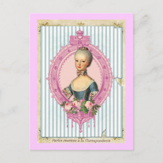 Paris und Antoinette Postkarte