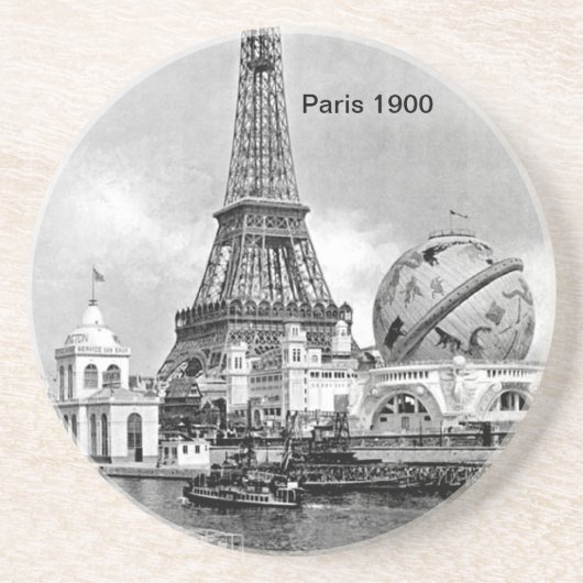 Paris und der Globus Untersetzer (Vorne)