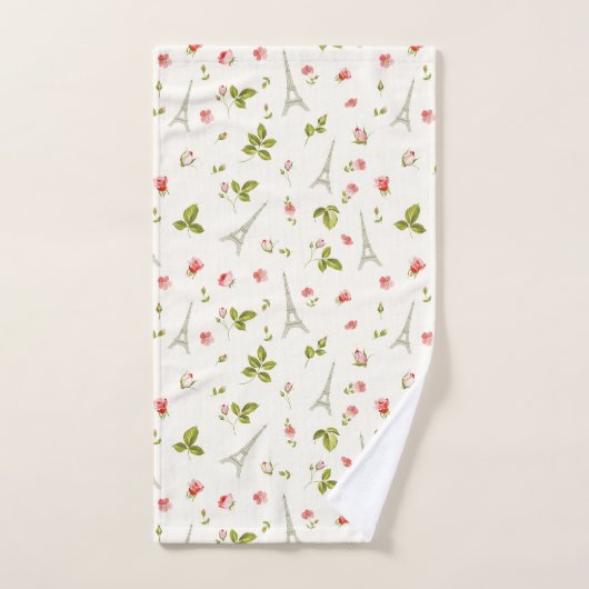 Paris und Rose Badhandtuch Set (Handtuch)