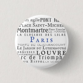 Paris und seine Sehenswürdigkeiten Button