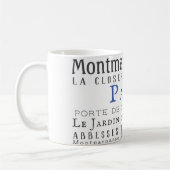 Paris und seine Sehenswürdigkeiten Kaffeetasse (Links)