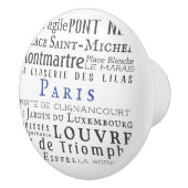 Paris und seine Sehenswürdigkeiten Keramikknauf (Rechts)