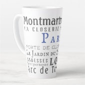 Paris und seine Sehenswürdigkeiten Milchtasse (Linke Ecke)