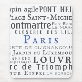 Paris und seine Sehenswürdigkeiten Mousepad