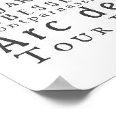 Paris und seine Sehenswürdigkeiten Poster (Ecke)