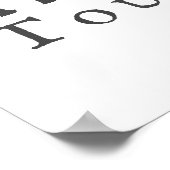 Paris und seine Sehenswürdigkeiten Poster (Ecke)