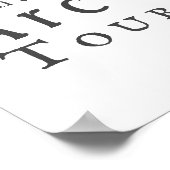 Paris und seine Sehenswürdigkeiten Poster (Ecke)