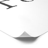 Paris und seine Sehenswürdigkeiten Poster (Ecke)