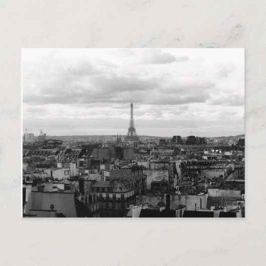 Paris Urban Thema Postkarte (Vorderseite)