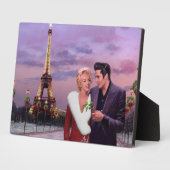 Paris Urlaub Fotoplatte (Seite)
