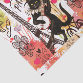 Paris, Valentinstag, Tissue Paper Seidenpapier (Ausschnitt)