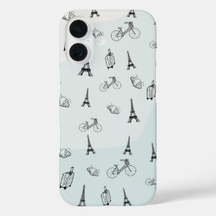 Paris Verliebter iPhone 16 Hülle