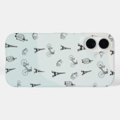 Paris Verliebter Case-Mate iPhone Hülle (Rückseite (Horizontal))
