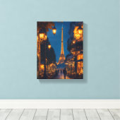 Paris verzaubert: 3 leinwanddruck (Insitu (Holzboden))