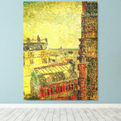 Paris View von Vincent's Room von Vincent van Gogh Leinwanddruck (Insitu (Holzboden))