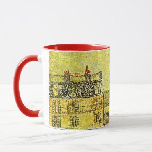 Paris View von Vincent's Room von Vincent van Gogh Tasse (Links)