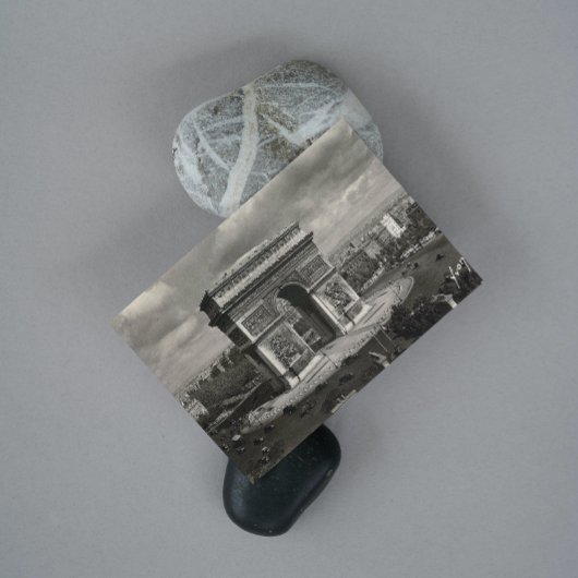 Paris Vintag Arc de Triomphe 1943 Postkarte