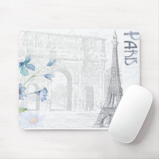 Paris Vintag Mousepad (Mit Mouse)