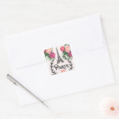 Paris Vintag Pink Roses Stickers (Umschlag)