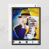 Paris Vintag Postcard Postkarte (Vorne/Hinten)