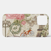 Paris Vintag: Postkartenstil Case-Mate iPhone Hülle (Rückseite (Horizontal))