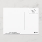 Paris Vintag Wein und Rose Postkarte (Rückseite)