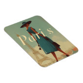 Paris Vintage Mode Magnet (Rechte Seite)