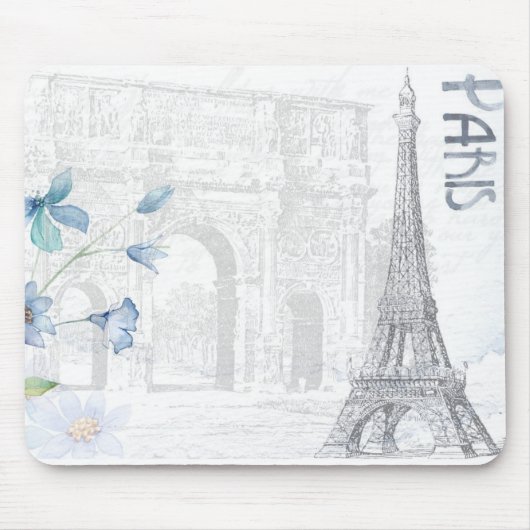 Paris Vintage Mousepad (Vorne)