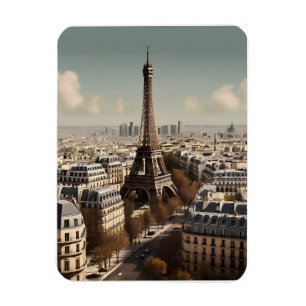 Paris Vintage-Plakat Magnet