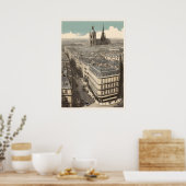 Paris Vintage-Plakat Poster (Küche)