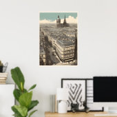Paris Vintage-Plakat Poster (Heimbüro)