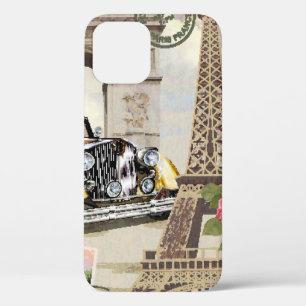 Paris Vintage-Plakat. vintage, plakat, paris, alt, Case-Mate iPhone Hülle