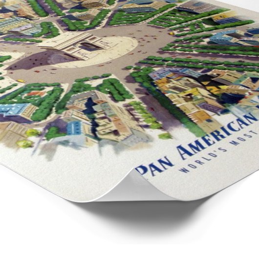 Paris Vintage Poster (Ecke)