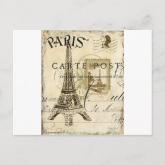 Paris Vintage Postkarte