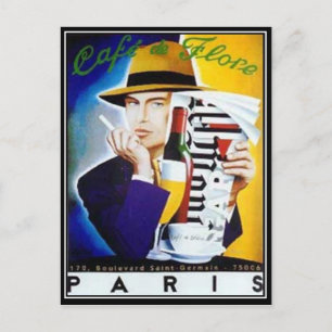 Paris Vintage Postkarte