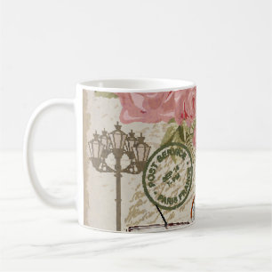 Paris Vintage: Postkartenstil Kaffeetasse