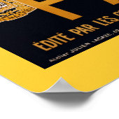 Paris - Vintage Travel Poster (Ecke)