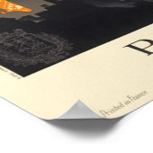 Paris Vintage Travel Poster 1935 (Ecke)