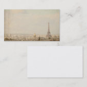 Paris-Visitenkarte Visitenkarte (Vorne/Hinten)