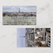Paris-Visitenkarte Visitenkarte (Vorne/Hinten)