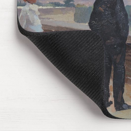 Paris vom Observatorium bei Meudon Mousepad (Ecke)