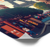 Paris Wandkunst Druck Poster (Ecke)