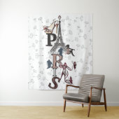 Paris Wandteppich (Beispiel)