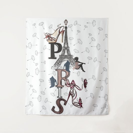 Paris Wandteppich (Vorderseite)